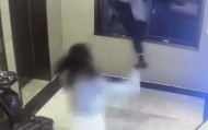 凌晨男子和女友发生冲突，突然撞碎酒店窗户跑出！酒店回应→