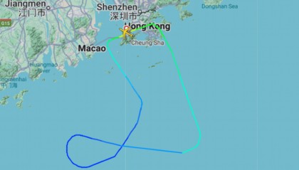 印度航空香港飞新德里航班疑出现技术问题返航！机型为787