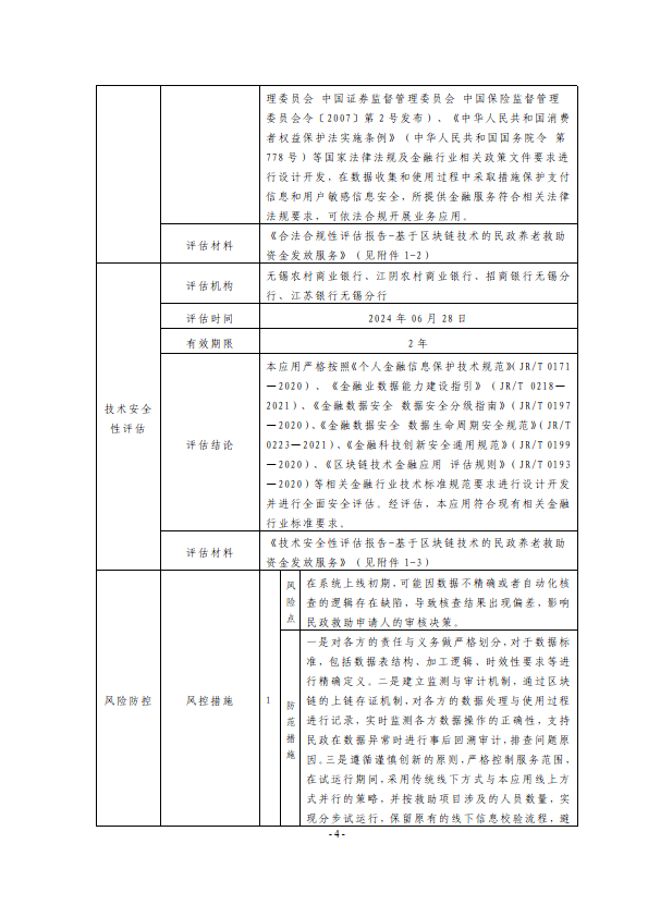 基于区块链技术的民政养老救助资金发放服务